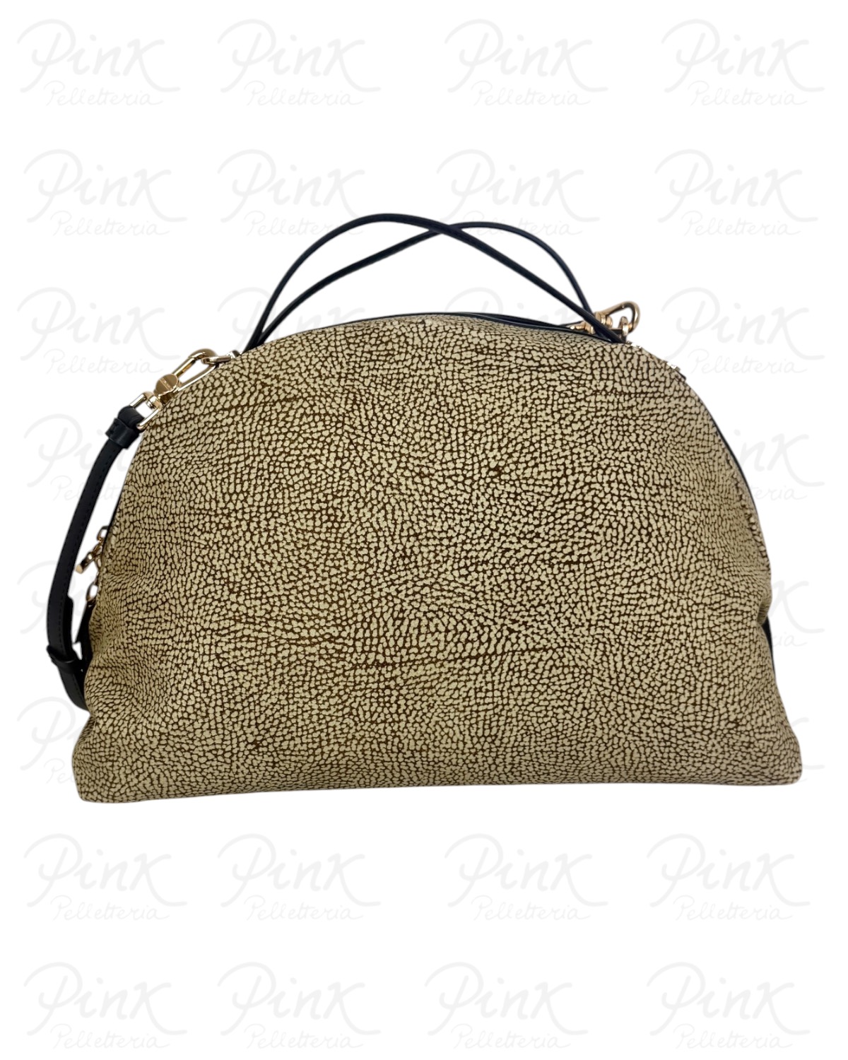 BORBONESE Sexy Borsa M. C/T 910103810333 362 Op Naturale/Ebano