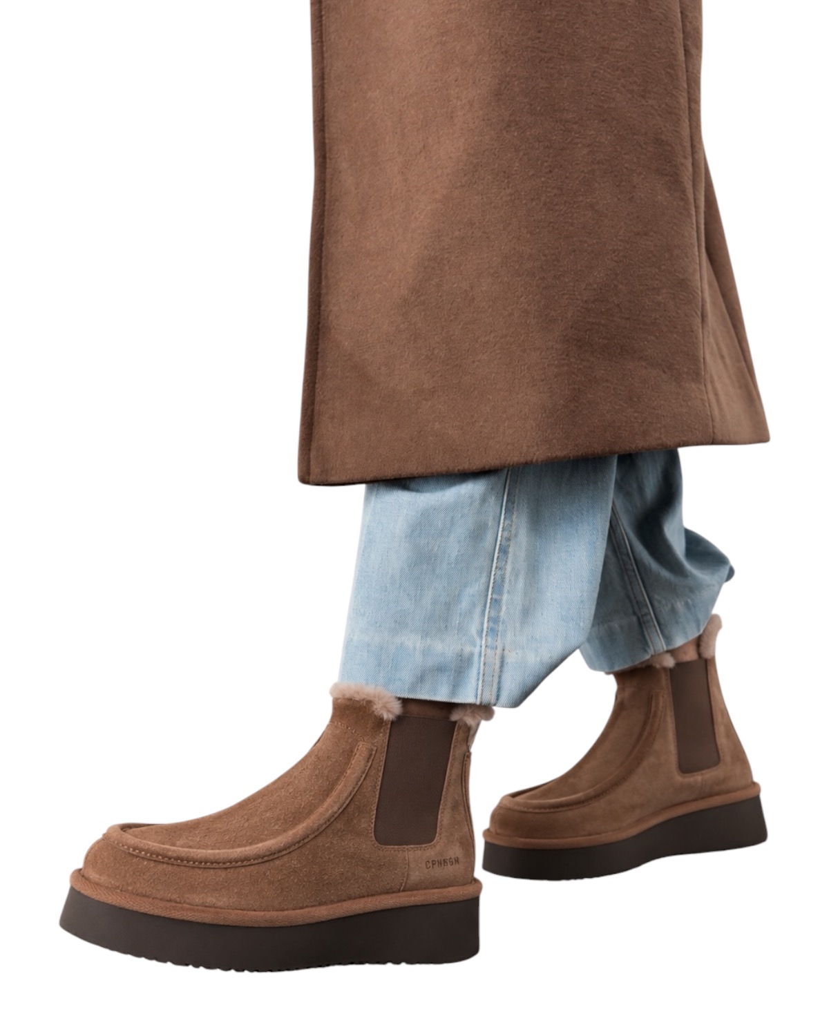 COPENHAGEN STUDIOS Woman Chelsea Boot F6CPH267/SUE NMO New Mokka - immagine 6