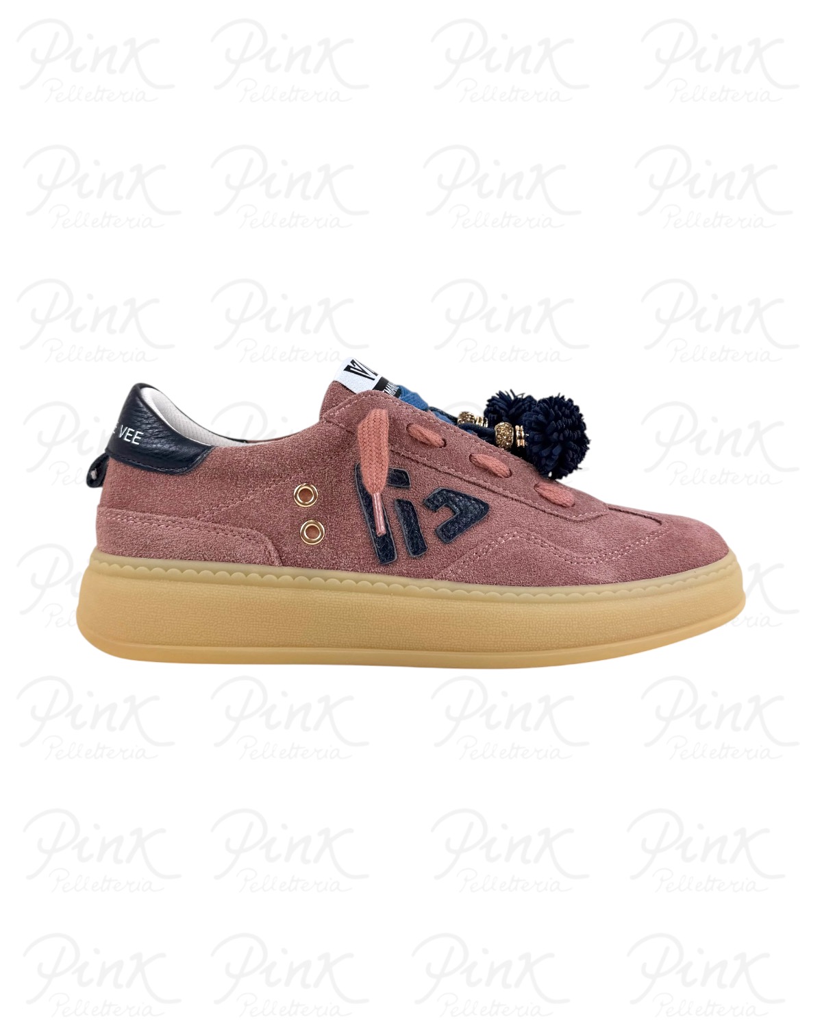 EMANUELLE VEE Pixi Sneaker Nappe 462P-105-10-P011 Pink