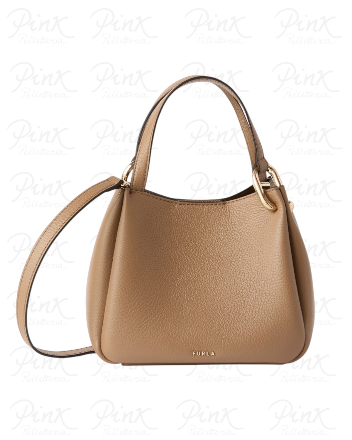 FURLA Nuvola Mini Tote WE00907-HSF000-4489S Toffee