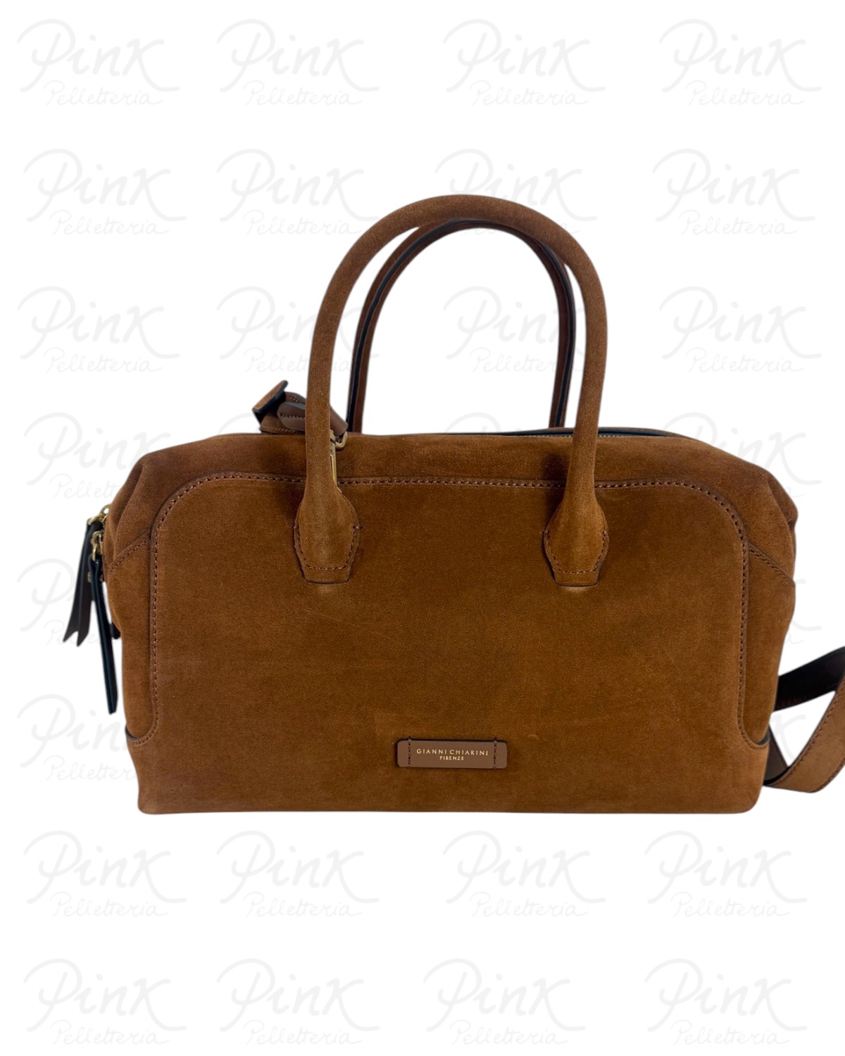 GIANNI CHIARINI Gemma Bauletto Grande 12241-COMM-CM-PL-099 Cognac