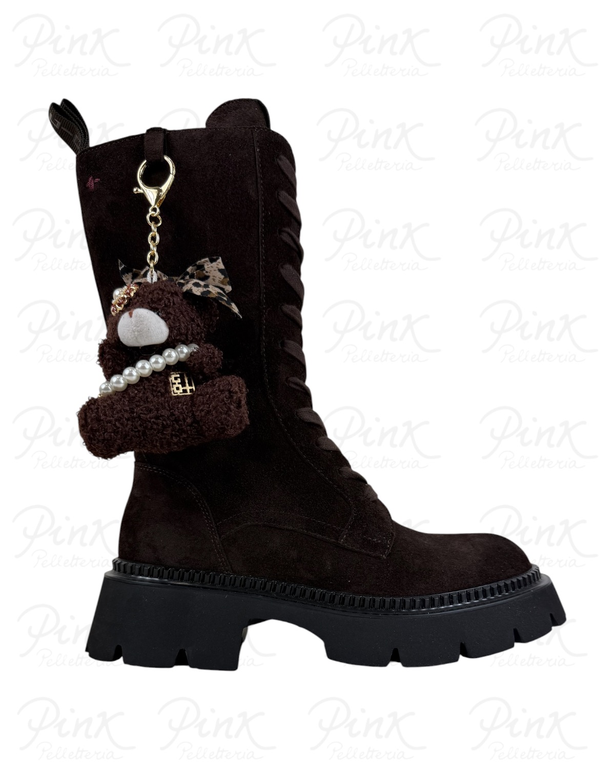 GIO+ Greta Biker Alto Woman Combi Orsetto GRETA01E Brown