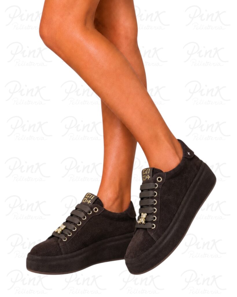 GIO+ Oliva Sneaker Woman Combi OLIVA121 Moro