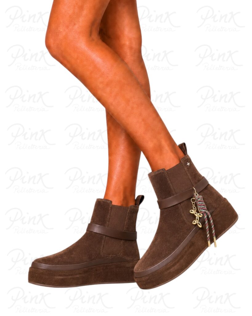 GIO+ Oliva Stivaletto Basso Woman Combi ROSITA01 Brown