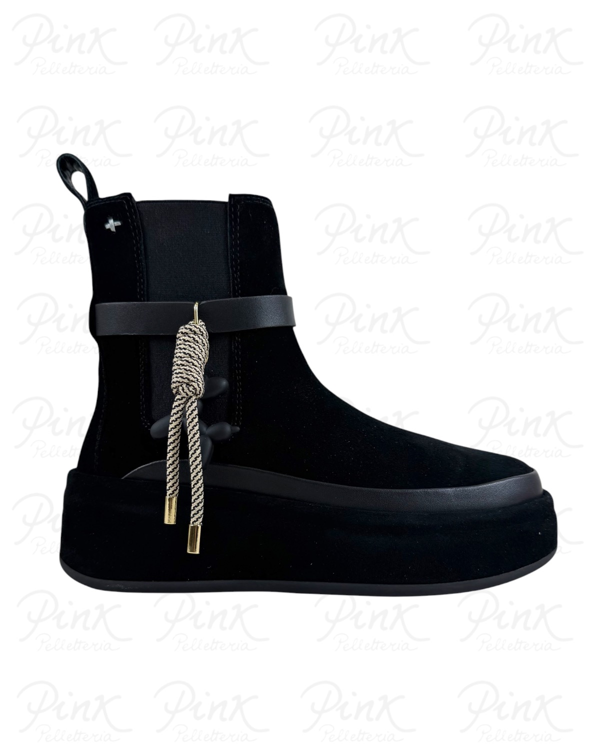 GIO+ Oliva Stivaletto Basso Woman Combi ROSITA03 Black