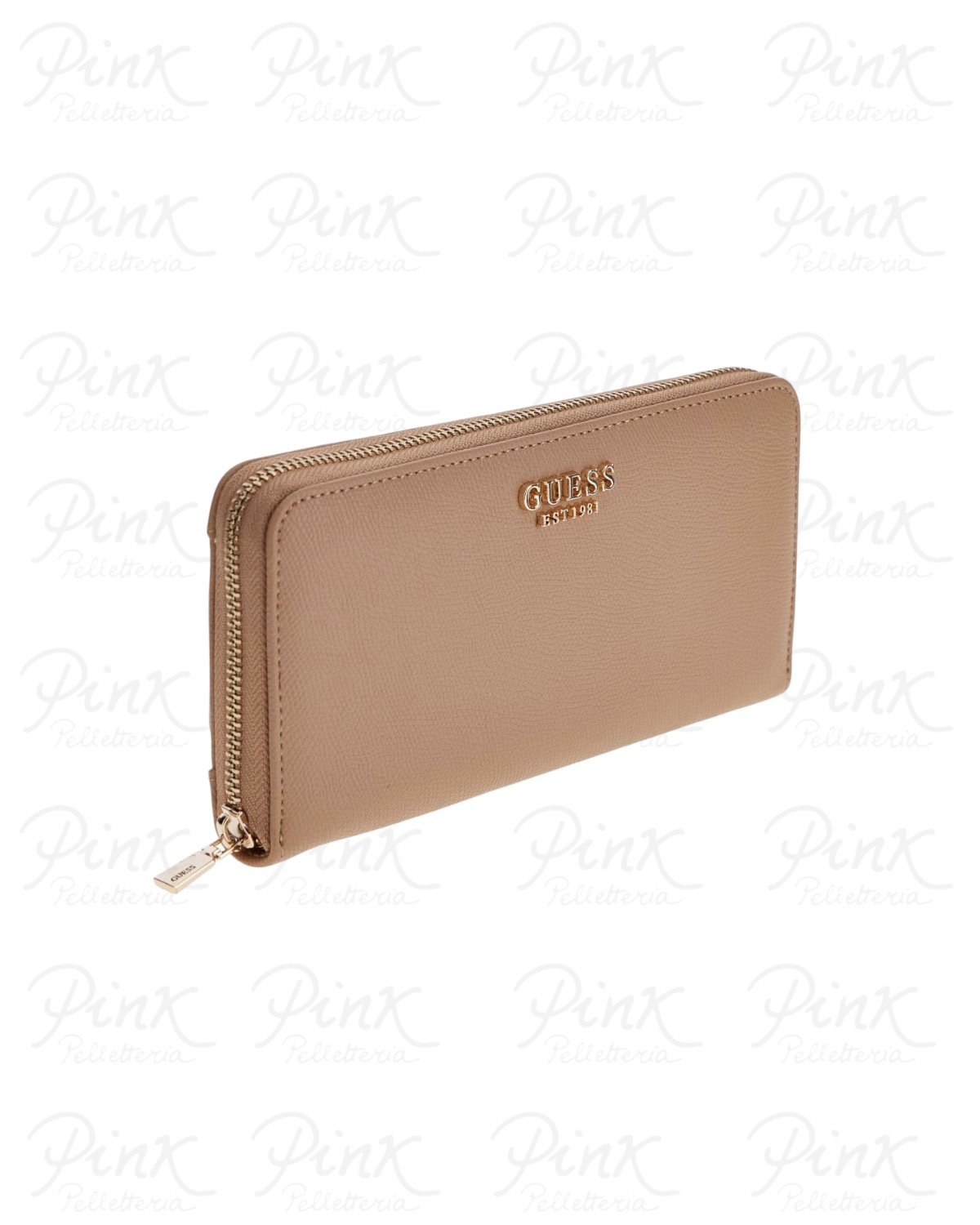GUESS Amorette Large Zip Around SWBG7898146 BEI Beige - immagine 3