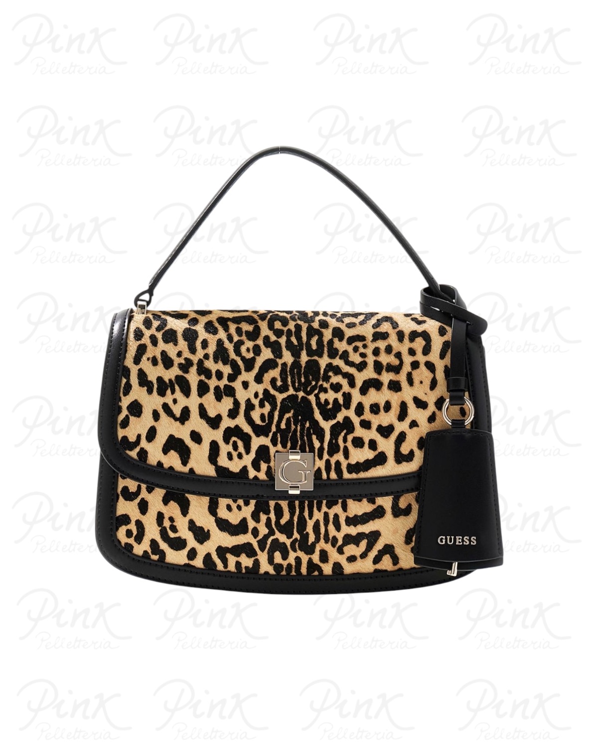 GUESS Audrey Convertible Xbody Flap HWLG9734210 LEO Leopard