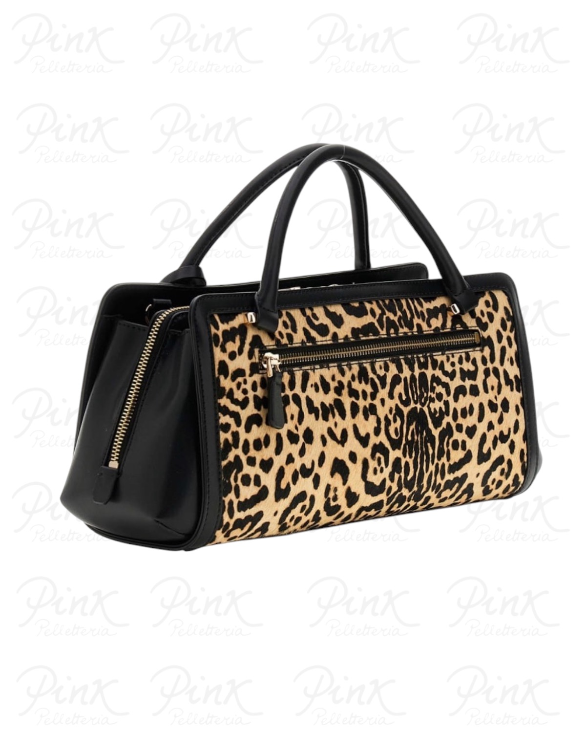 GUESS Audrey Girlfriend Satchel HWLG9734060 LEO Leopard - immagine 3
