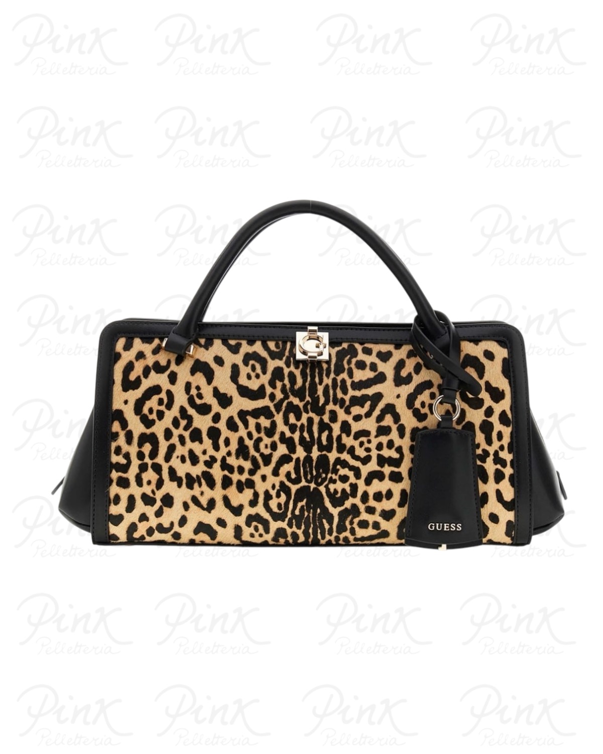GUESS Audrey Girlfriend Satchel HWLG9734060 LEO Leopard