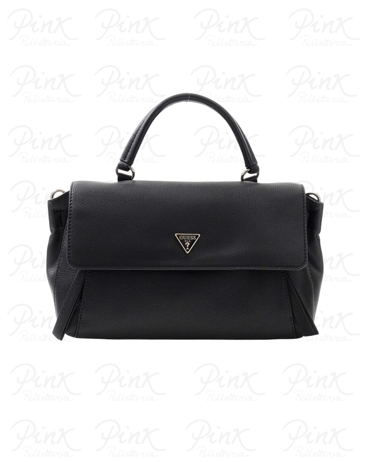 GUESS Devon Top Handle Flap HWBG9745200 BLA Black