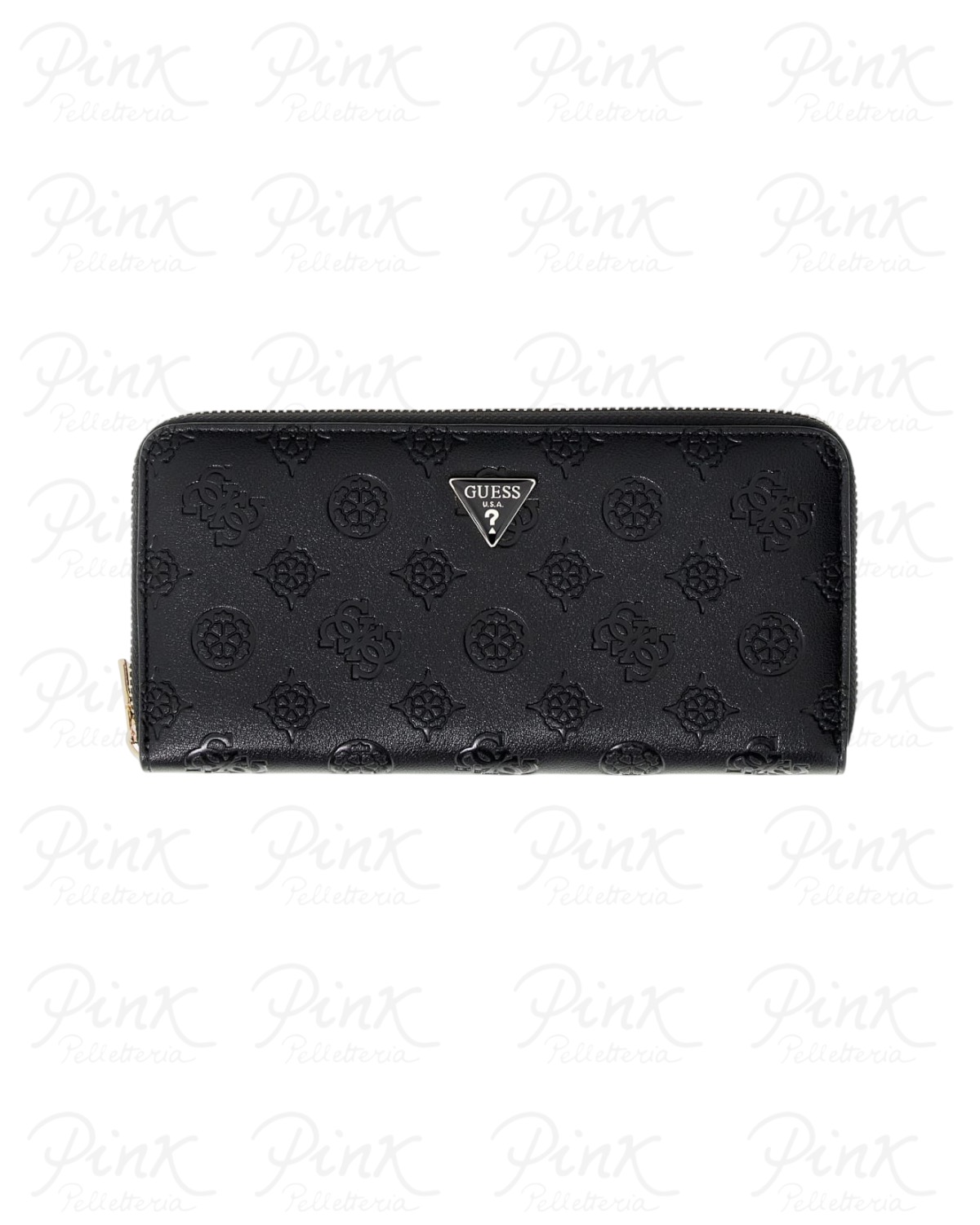 GUESS Diana Large Zip Around SWPD9727146 BLO Black Logo