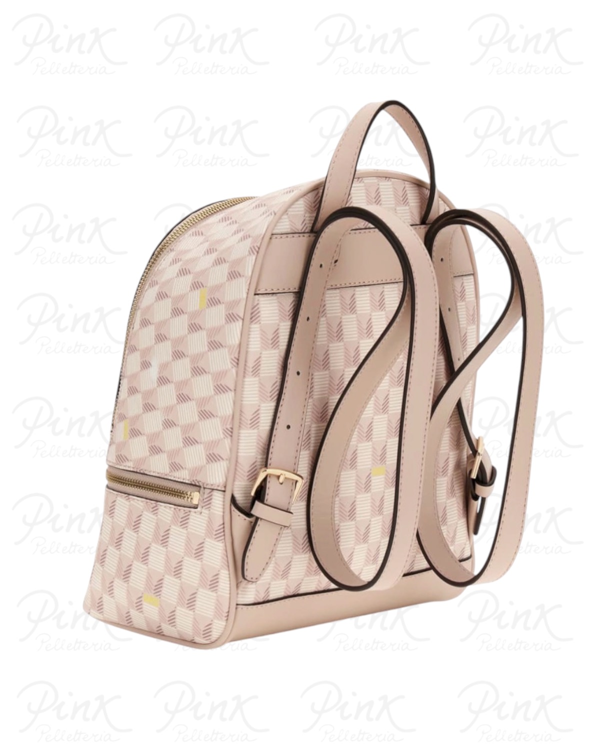 GUESS Follie Small Backpack TWLW9676032 BHG Blush Logo - immagine 3