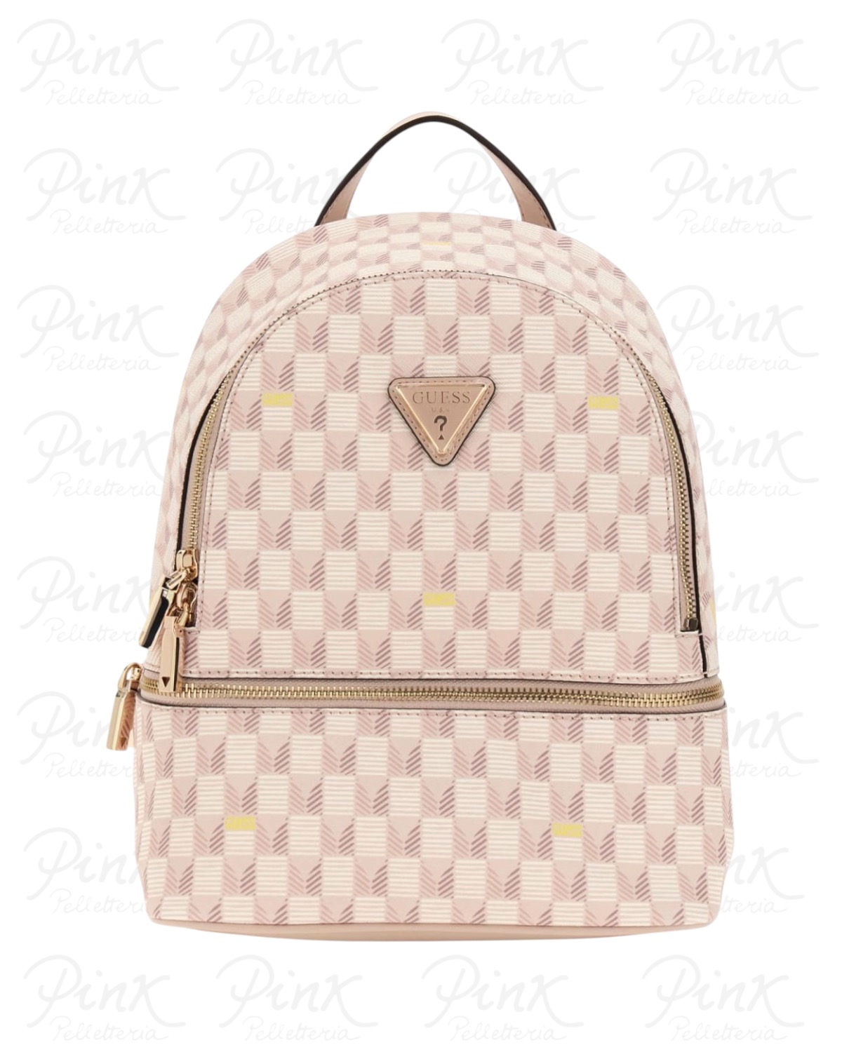 GUESS Follie Small Backpack TWLW9676032 BHG Blush Logo