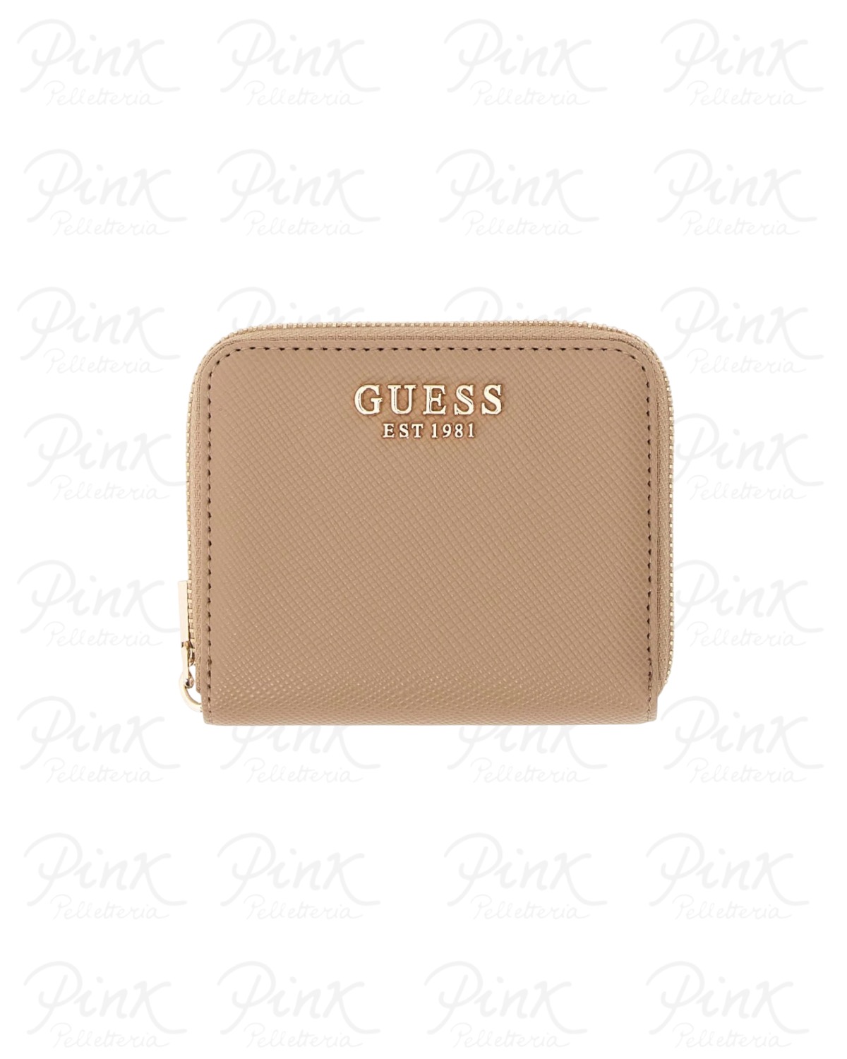 GUESS Gilda Small Zip Around SWZG9747137 BEI Beige