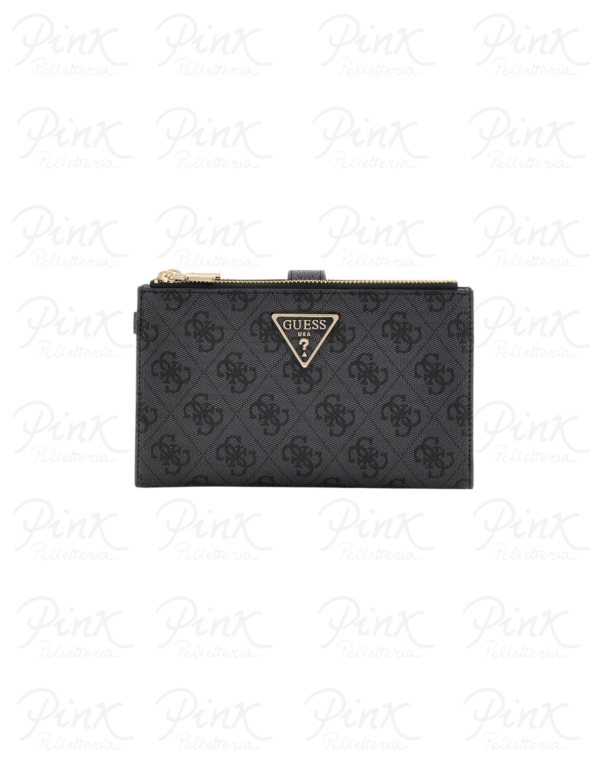 GUESS Laurel II Double Zip Organizer SWSG7459157 CLO Coal Logo