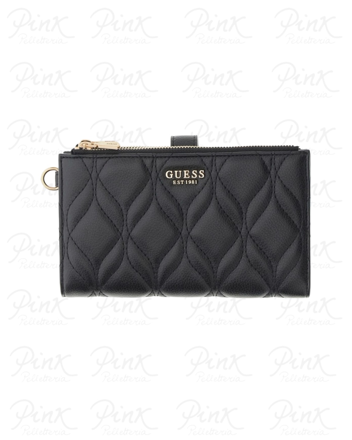 GUESS Maxine Double Zip Organizer SWQG9733157 BLA Black