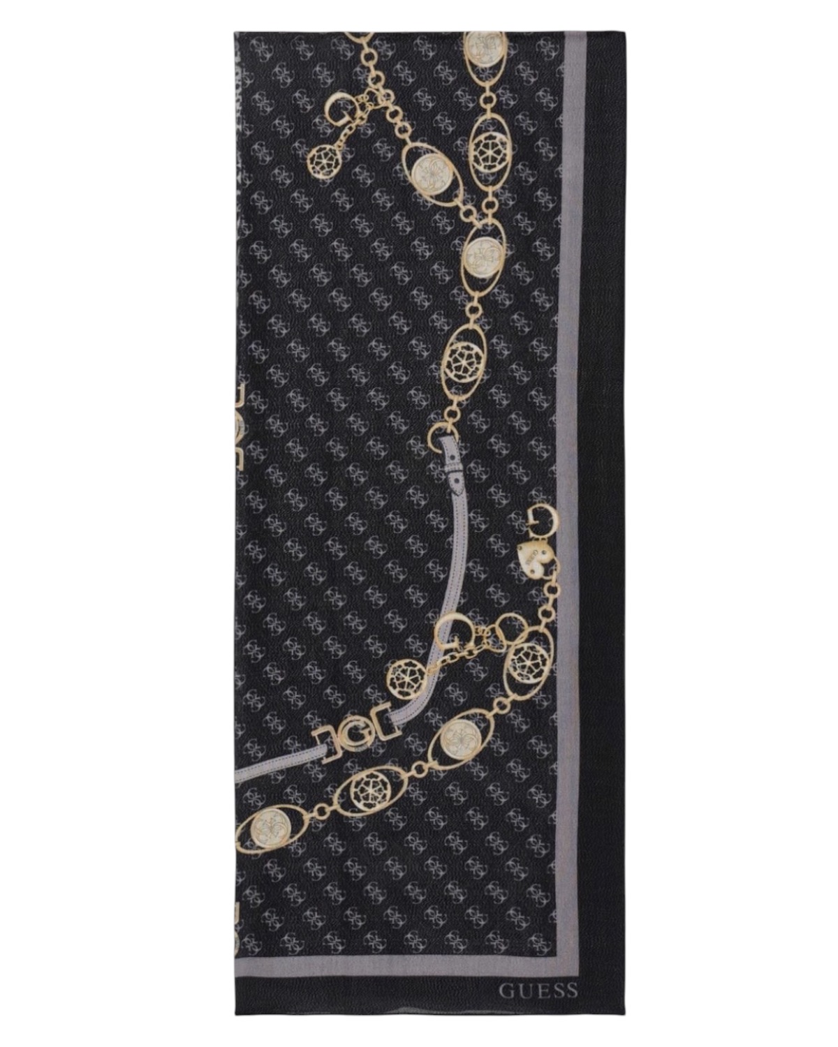 GUESS Printed Scarf AW5532VIS03 BLA Black