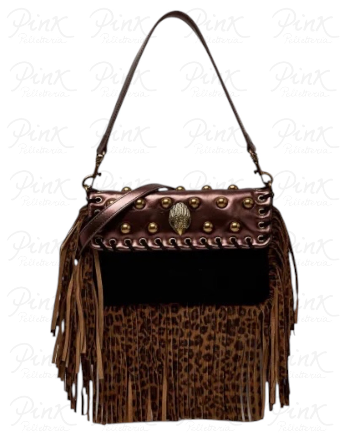 KURT GEIGER Oxford S. Shoulder Fringe 5842939129 Brown