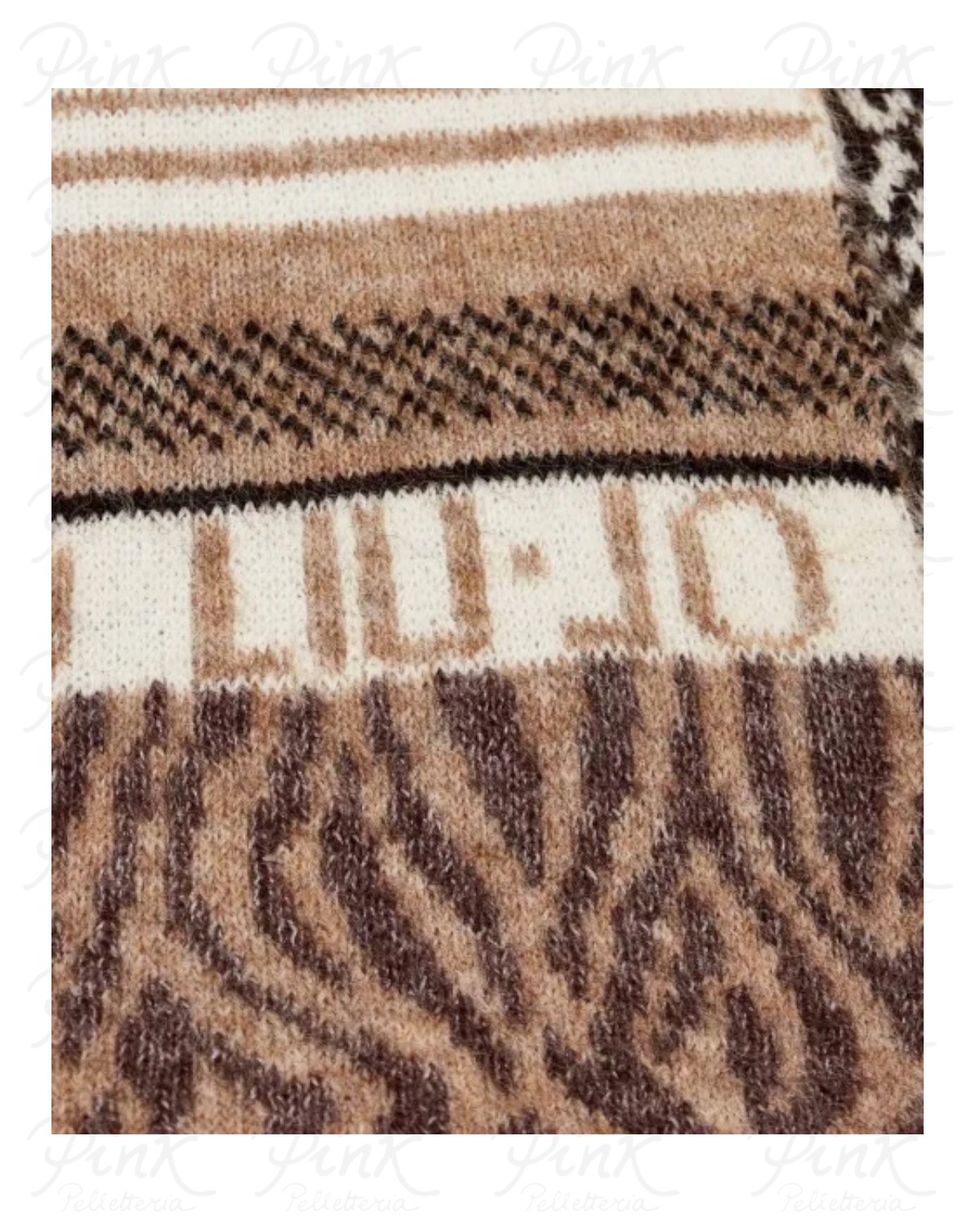 LIU JO Animalier Sciarpa Jacquard 2F6024MA39S S19E1 Animalier - immagine 4