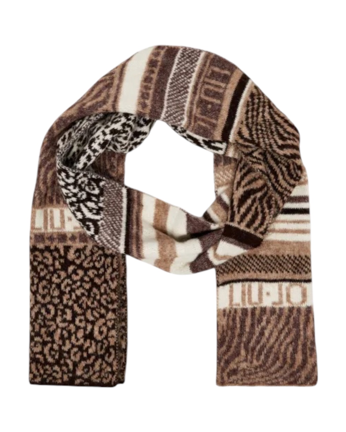 LIU JO Animalier Sciarpa Jacquard 2F6024MA39S S19E1 Animalier