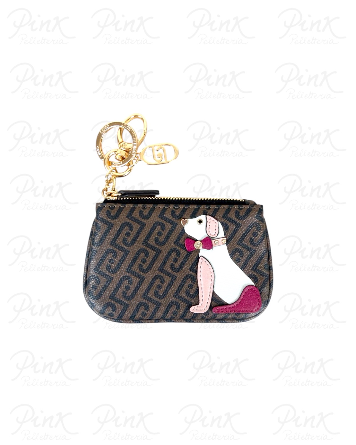 LIU JO Key Ring Envelope AF6095E1137-00547 Testa Moro/Nero