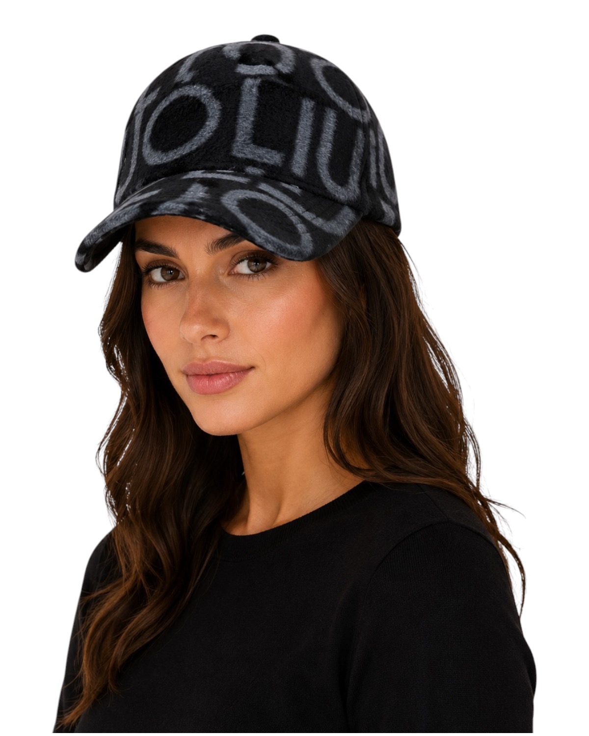 LIU JO Logo Baseball 2F6048T2742 22222 Nero - immagine 2