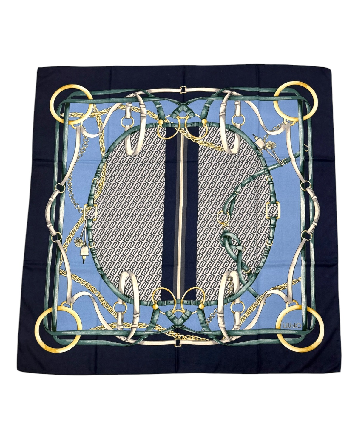 LIU JO Logo Foulard 2F6074T2745 90013 Midnight