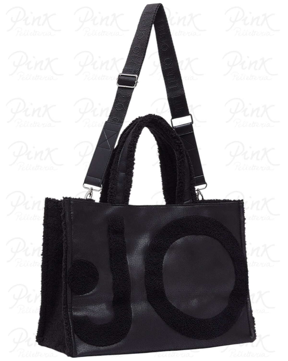 LIU JO Logo L. Tote 2F6037E0021 22222 Nero - immagine 3