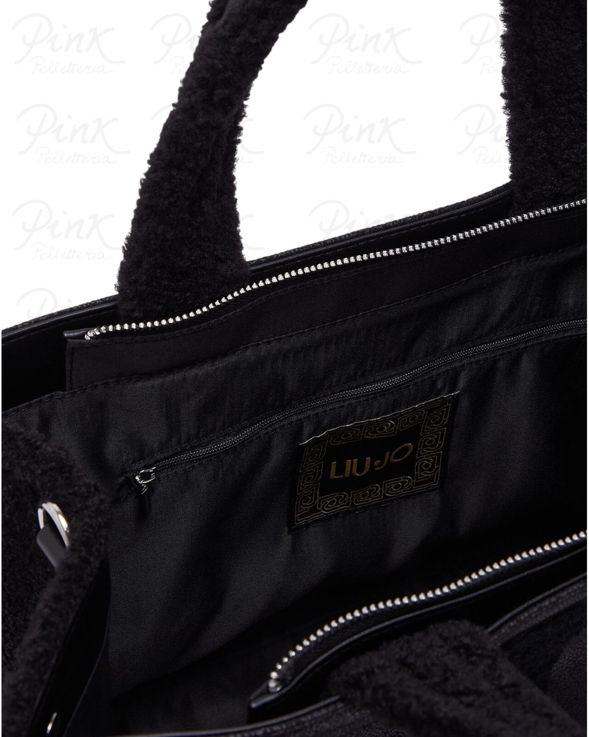 LIU JO Logo L. Tote 2F6037E0021 22222 Nero - immagine 4