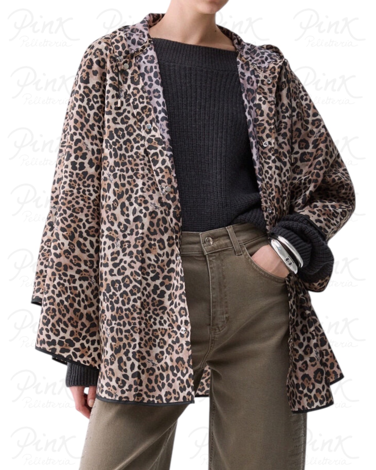 LIU JO Stampa All Over Cappa 2XX017T0300 S19E1 Animalier