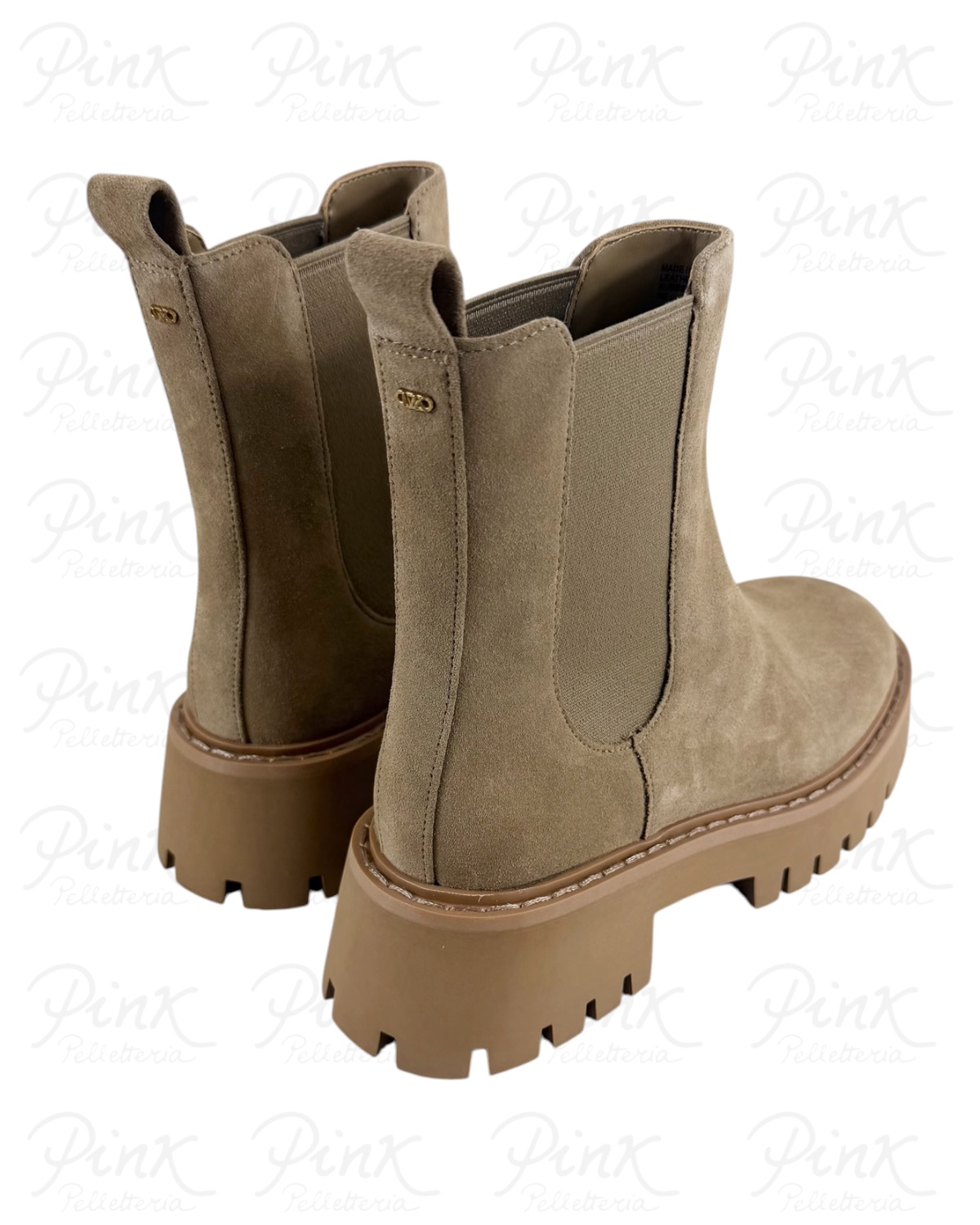 MICHAEL KORS Asher Flat Bootie 40F5ASFE5S243 Burnt Khaki - immagine 4