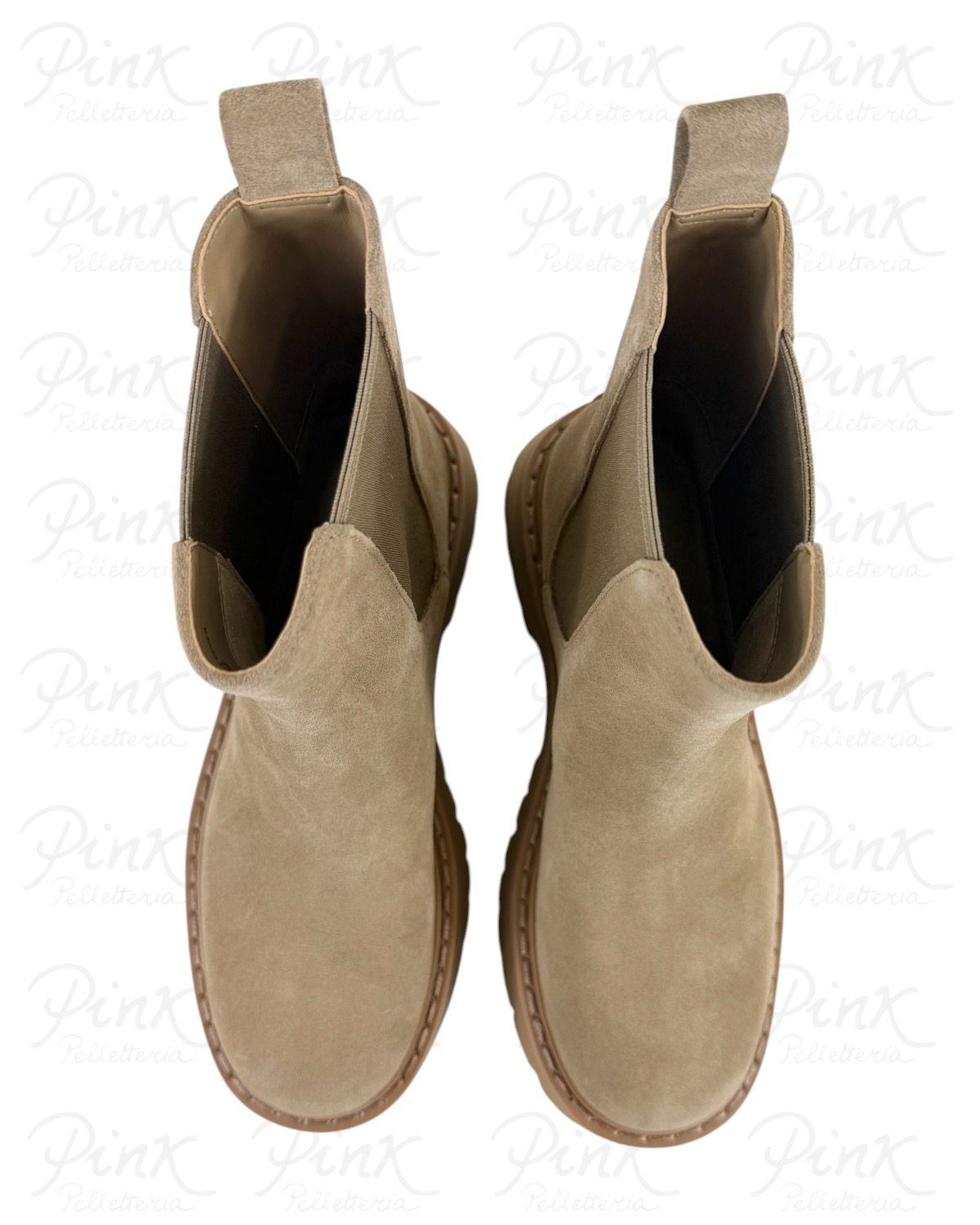 MICHAEL KORS Asher Flat Bootie 40F5ASFE5S243 Burnt Khaki - immagine 5
