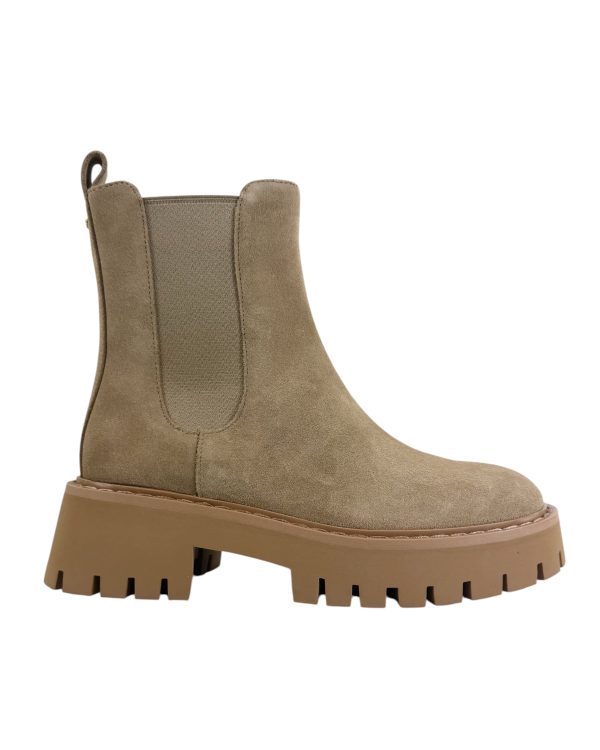 MICHAEL KORS Asher Flat Bootie 40F5ASFE5S243 Burnt Khaki