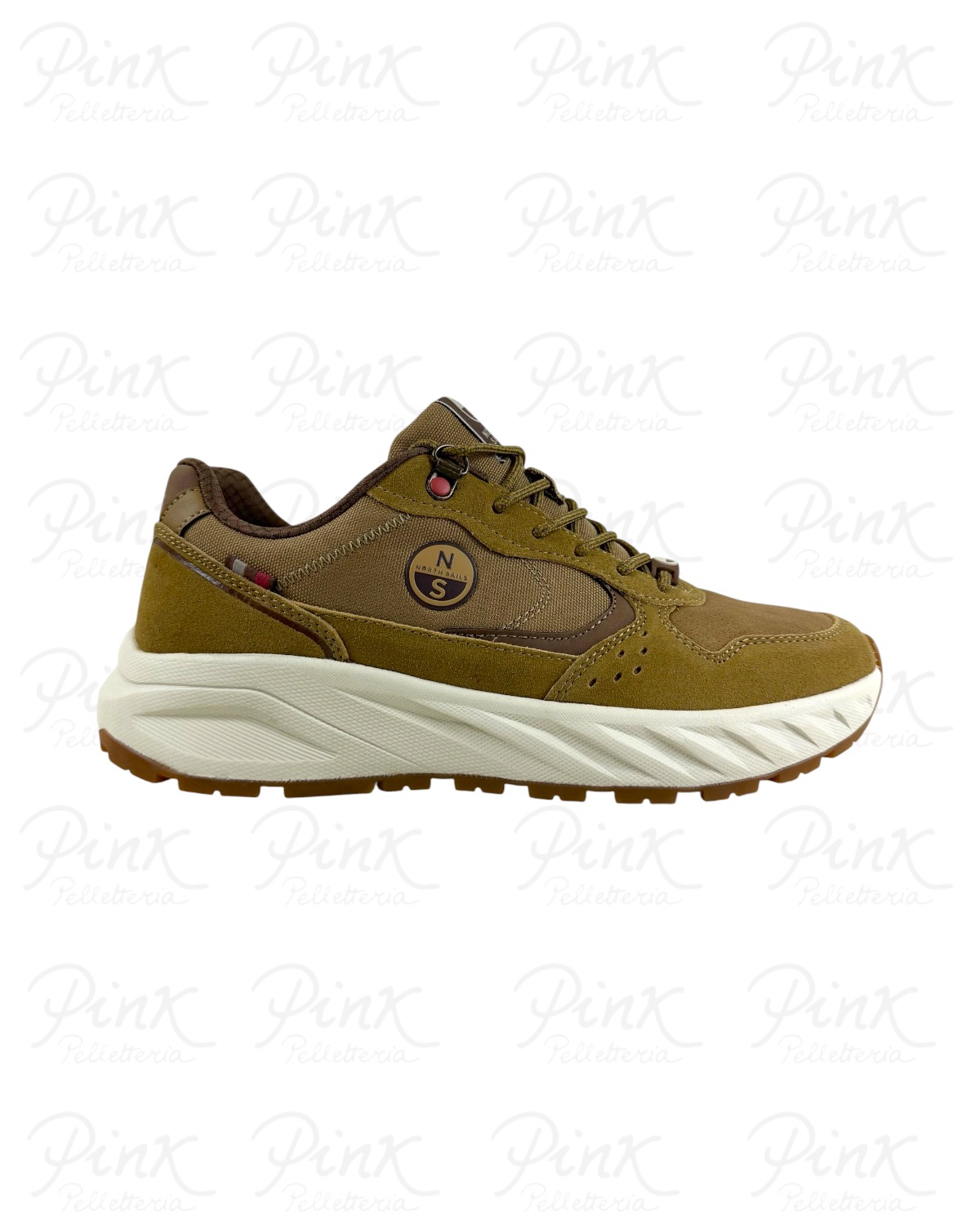 NORTH SAILS Man Wind Plain Sneaker M-NS62M103 809 Tan