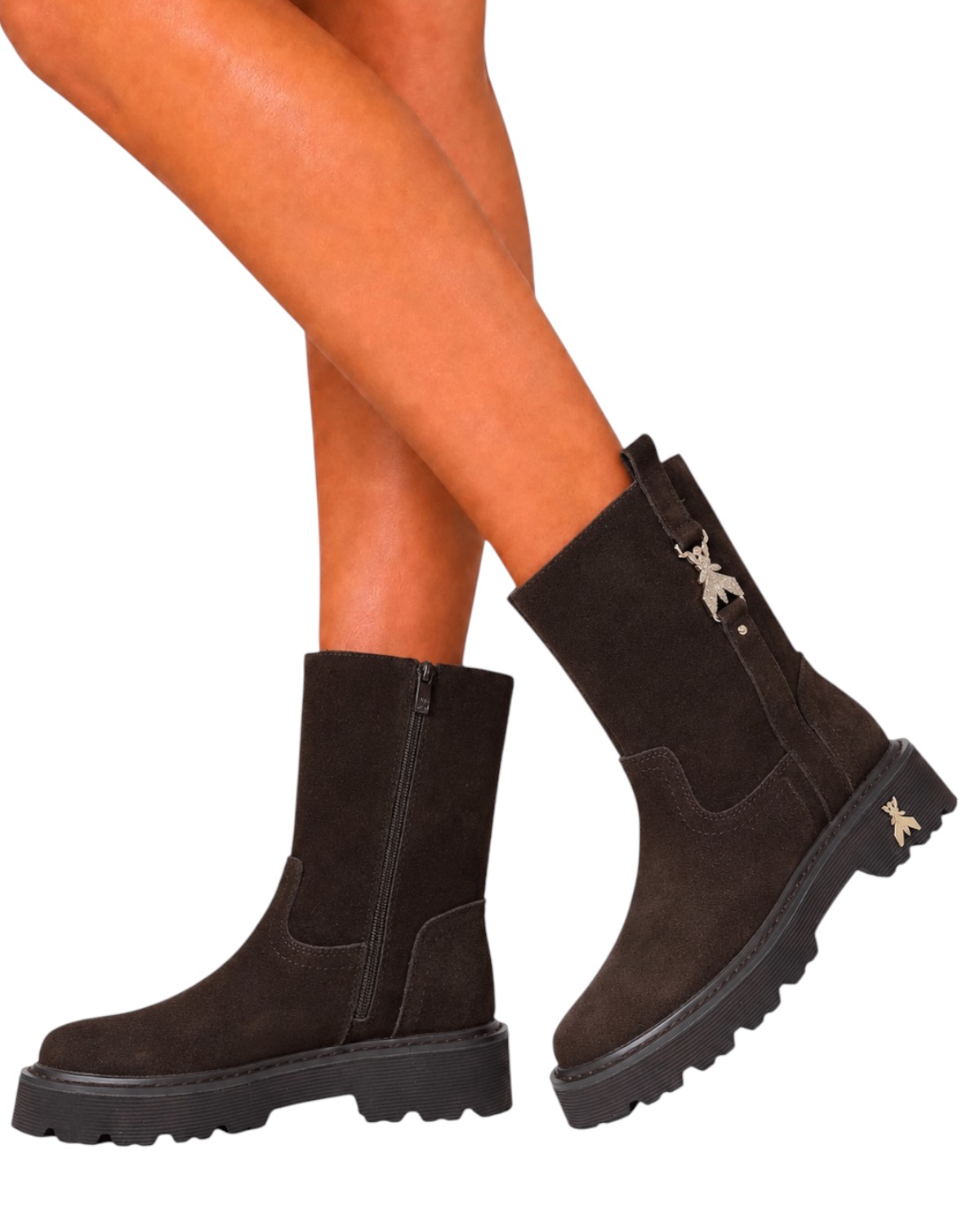 PATRIZIA PEPE Flycultstrass Beatle PJ440.24 Testa Moro - immagine 2