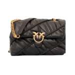 PINKO Love Puff Crinkle Classic 107066-A0F2-Z99Q Nero-Antique Gold