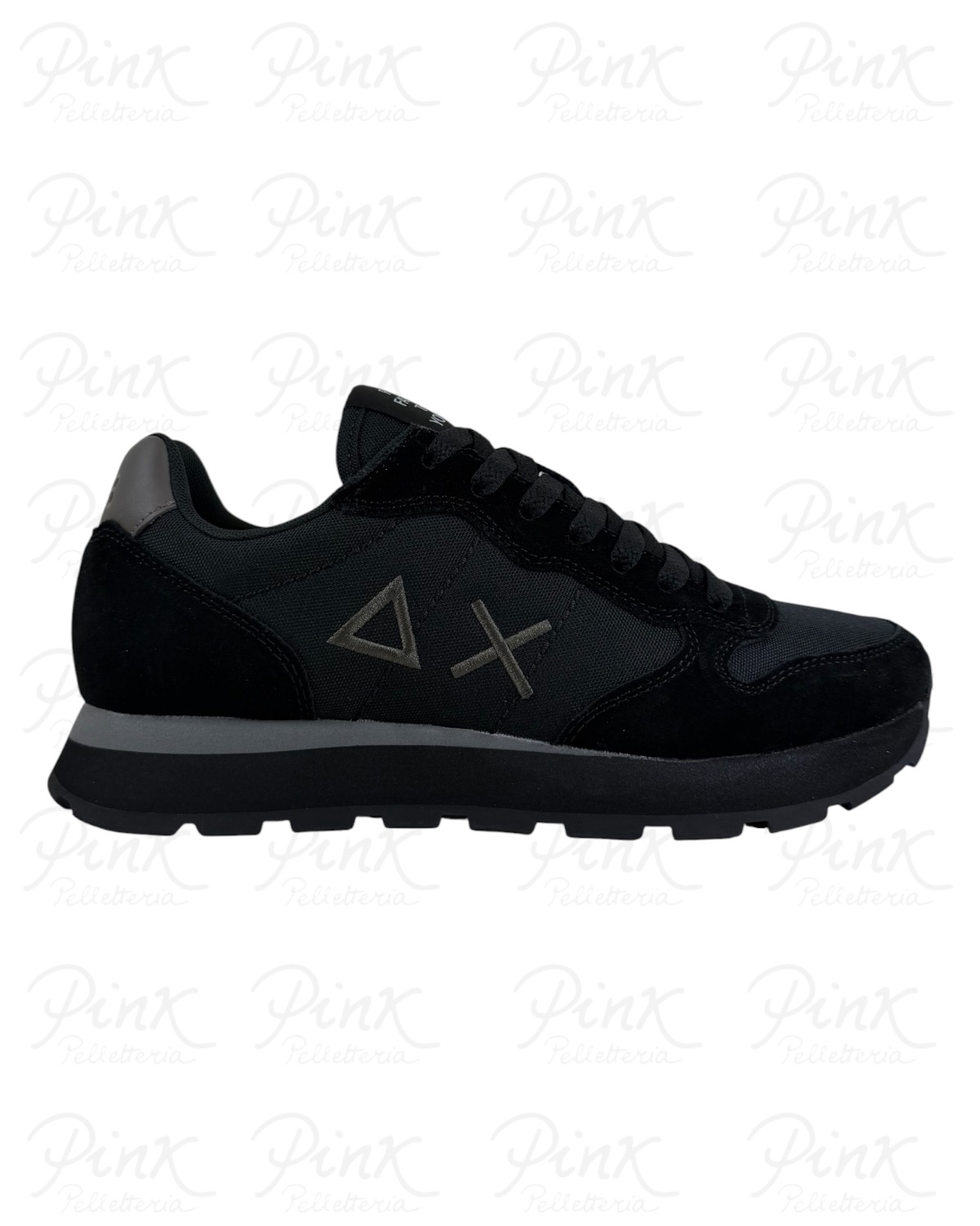 SUN68 Man Tom Solid Sneaker BZ46101 1147 Nero/Grigio Scuro