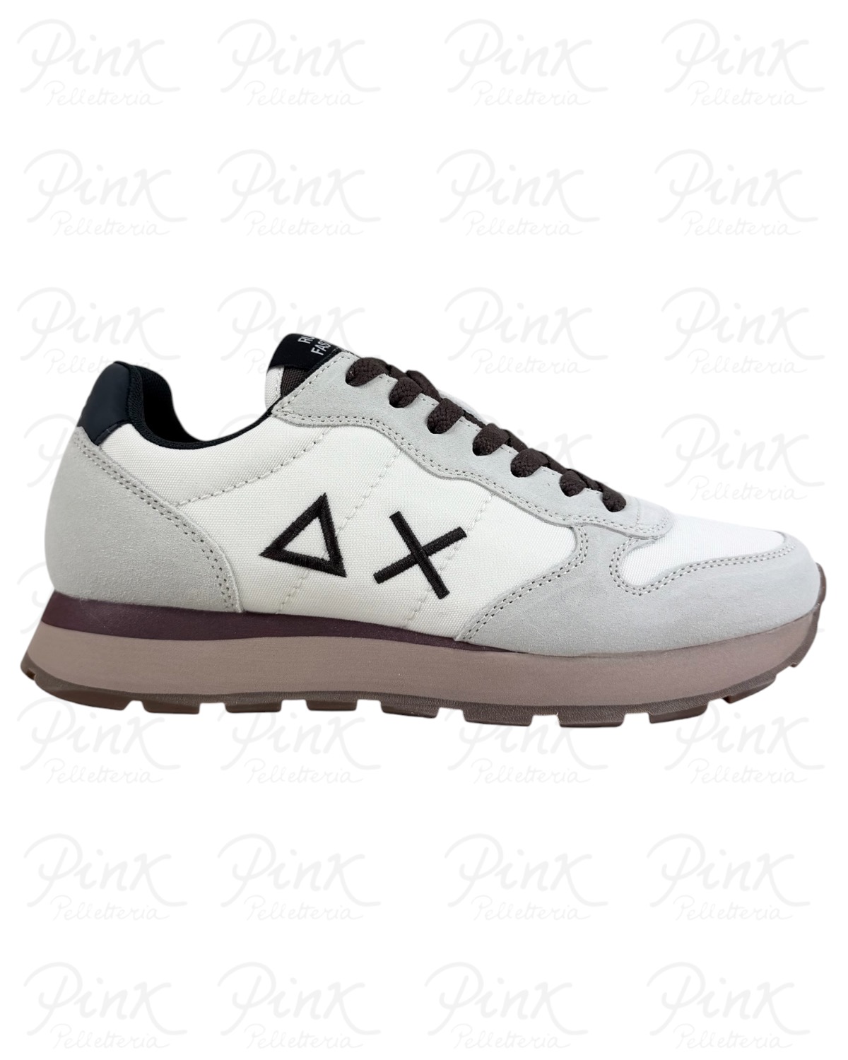SUN68 Man Tom Solid Sneaker BZ46101 31 Bianco Panna