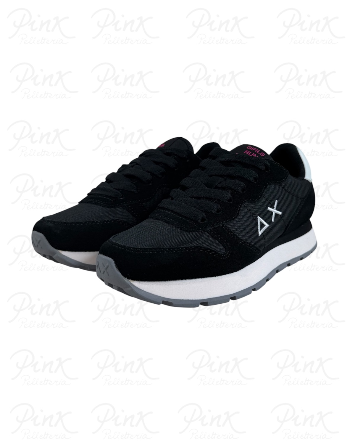 SUN68 Woman Ally Solid Sneaker BZ46201 11 Nero - immagine 4