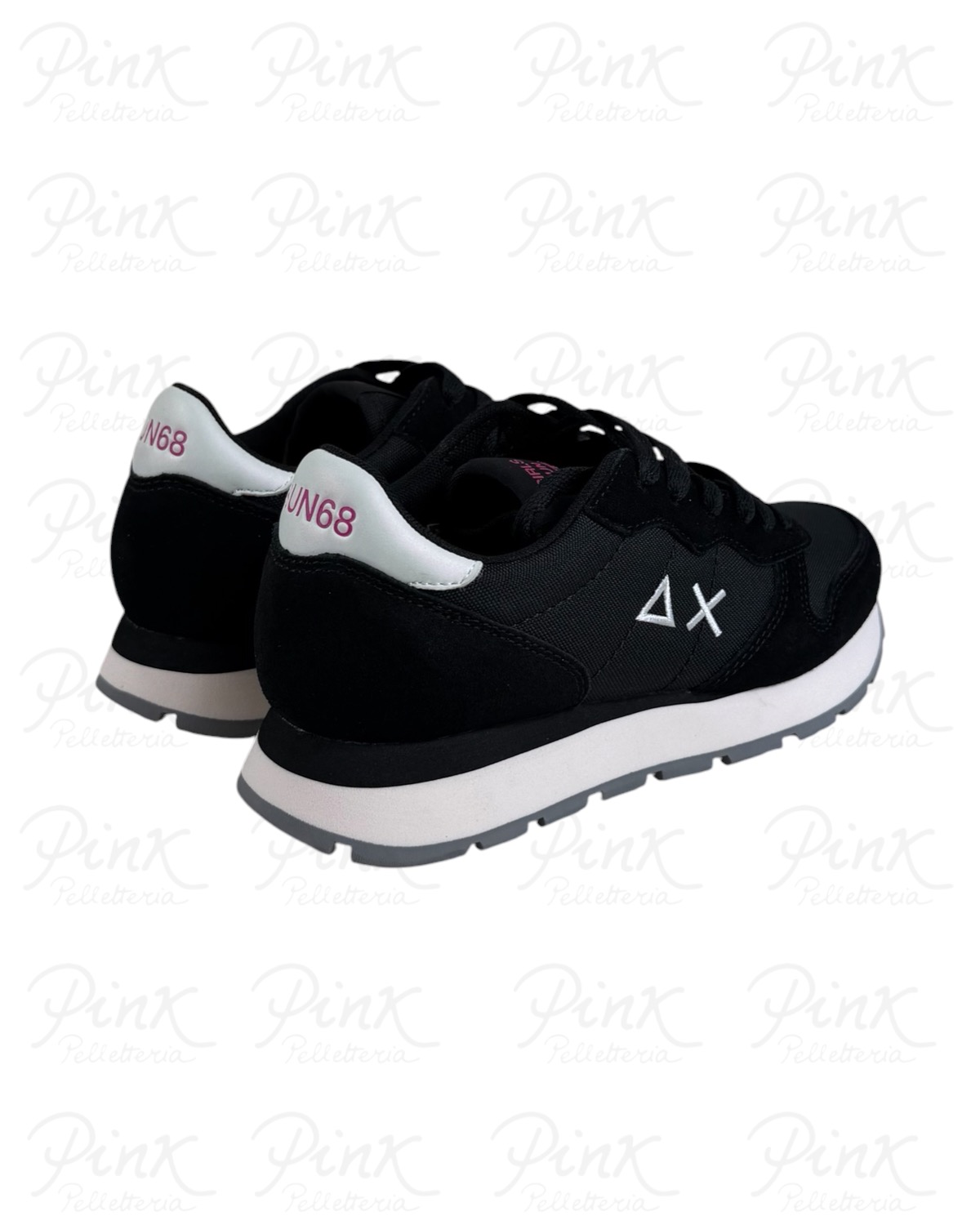 SUN68 Woman Ally Solid Sneaker BZ46201 11 Nero - immagine 3