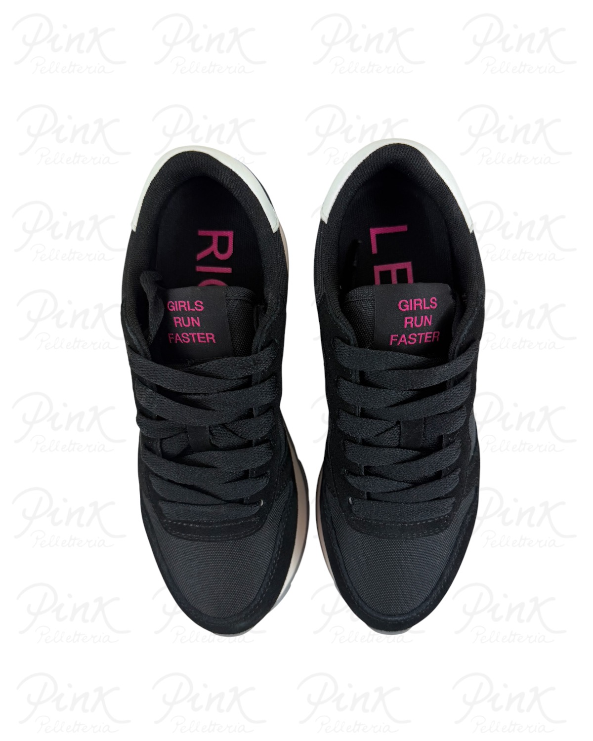 SUN68 Woman Ally Solid Sneaker BZ46201 11 Nero - immagine 5