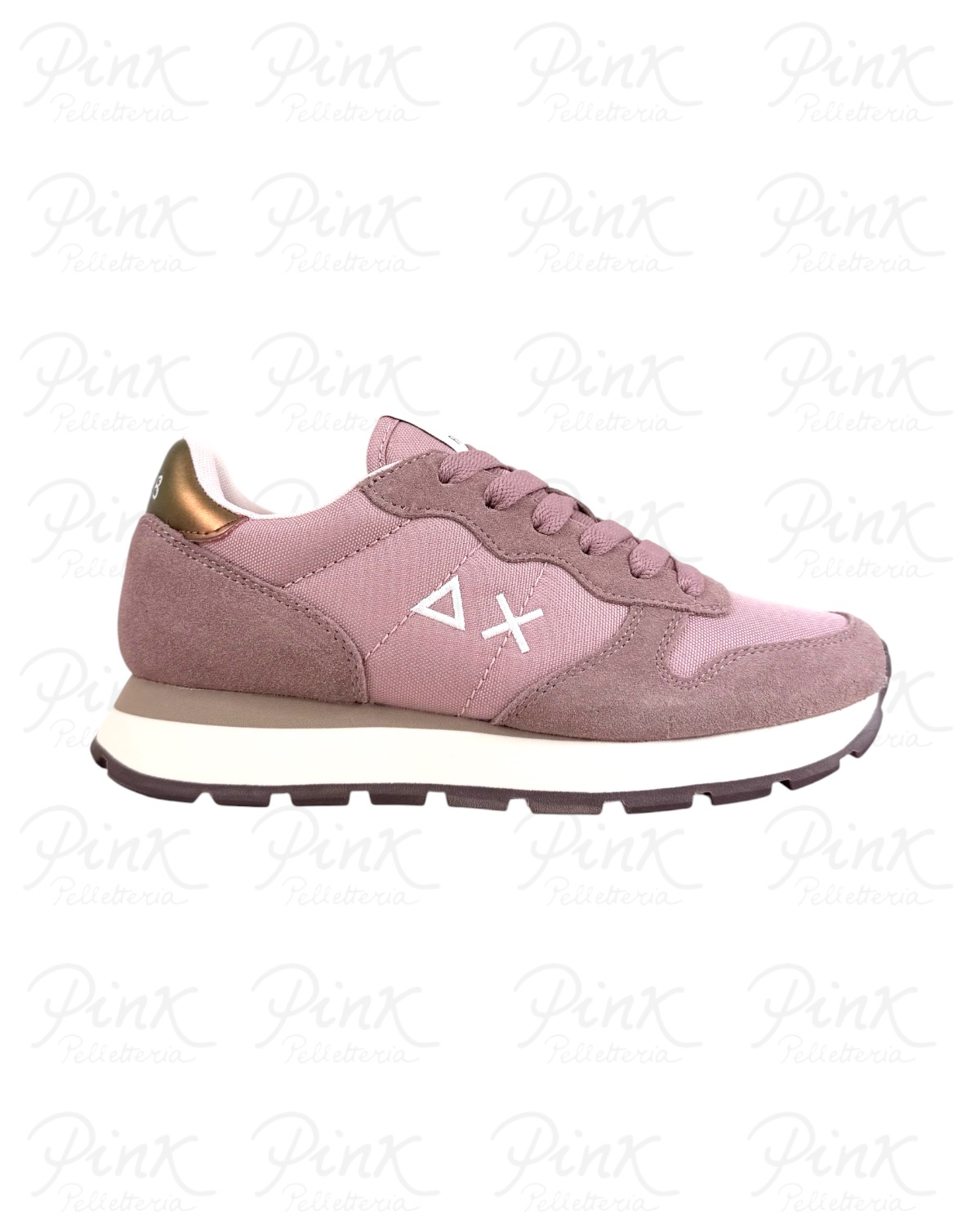SUN68 Woman Ally Solid Sneaker BZ46201 79 Malva