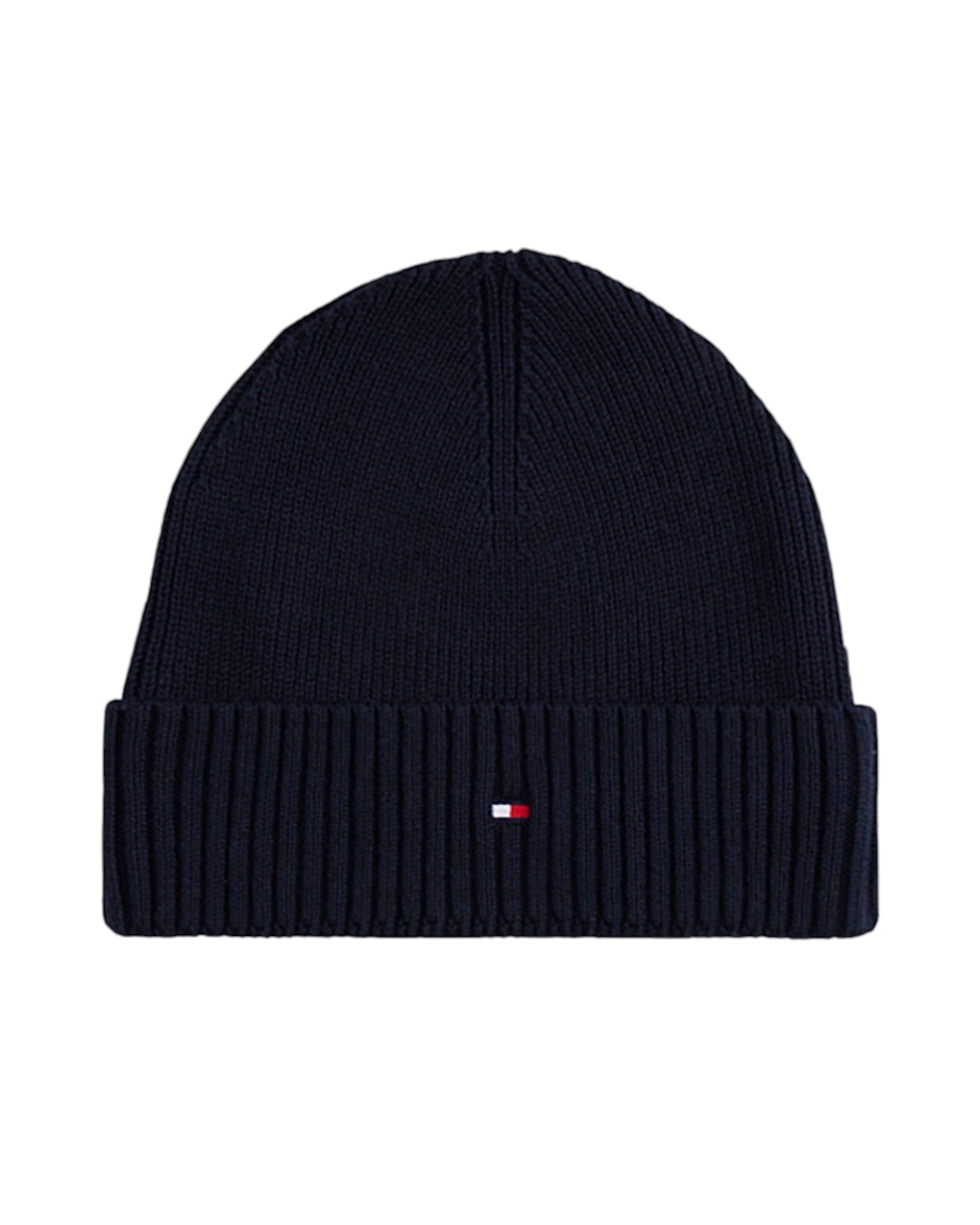 TOMMY HILFIGER Man Th Flag Pima Cotton Beanie AM0AM12796-DW6 Blue