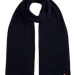 TOMMY HILFIGER Man Th Flag Pima Cotton Cash Scarf AM0AM12847-DW6 Blue