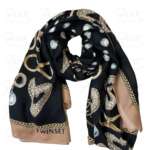 TWINSET Bijoux Print Kefia 262TA4630 00006 Nero