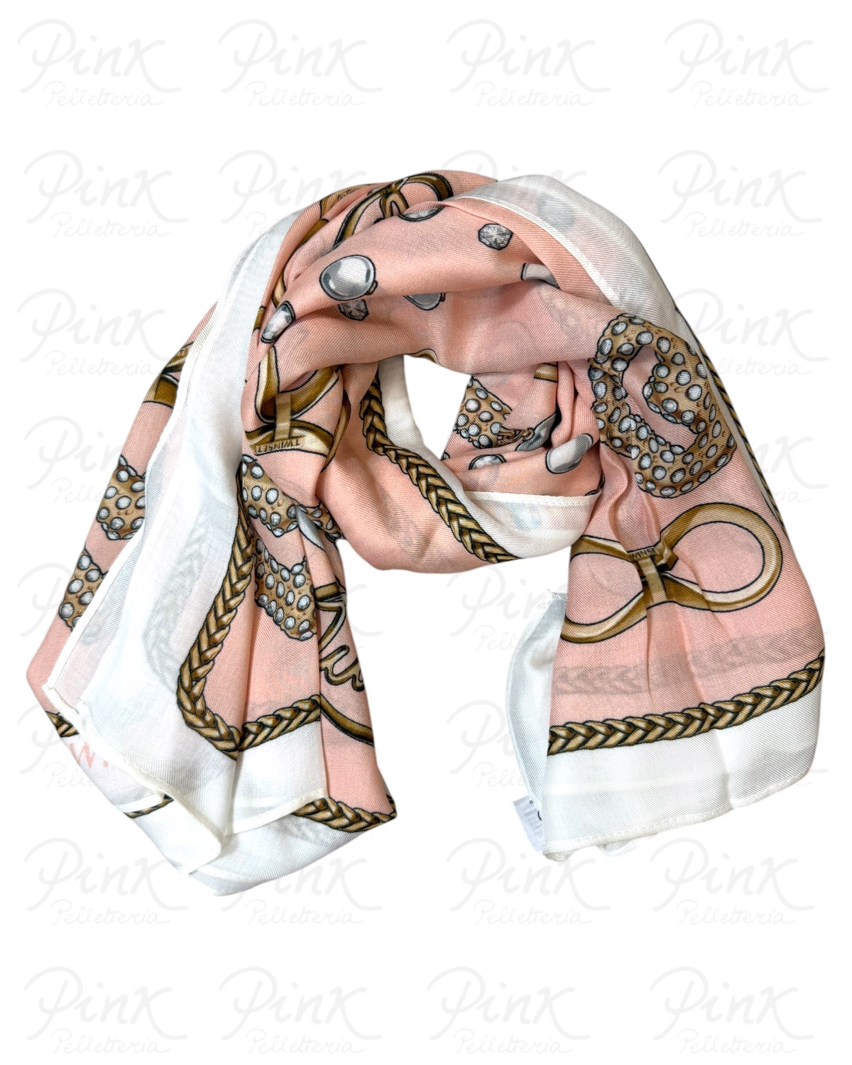TWINSET Bijoux Print Kefia 262TA4630 11947 Peachy Keen