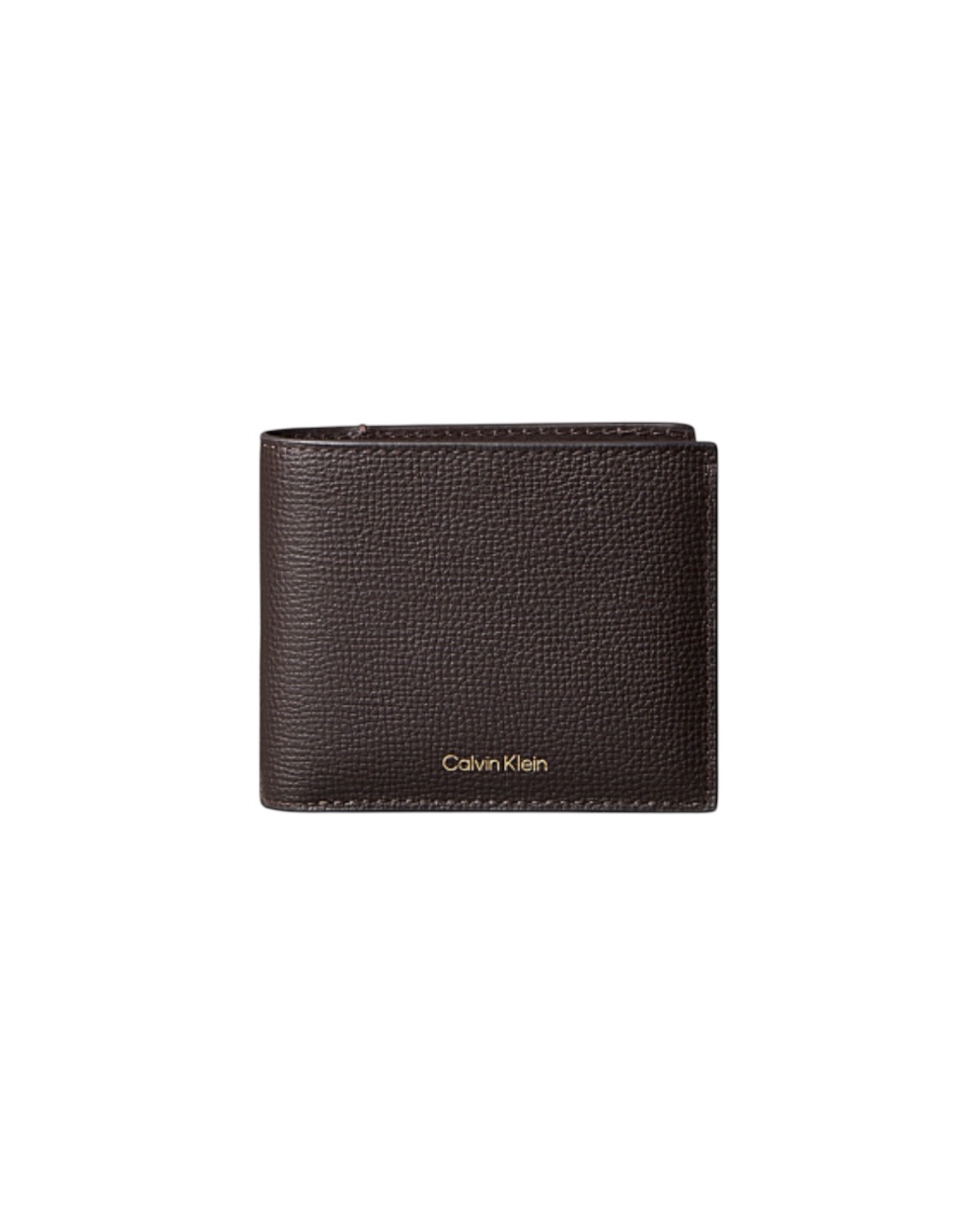 CALVIN KLEIN Man Premium Leather Billfold LV04D1322G YG1 Dark Brown