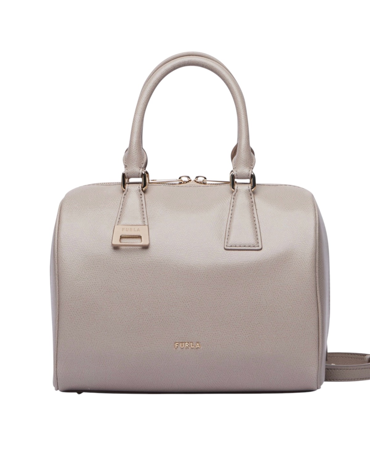 FURLA Olivia M Boston Bag WB02148-A.0023-4892S Cachemire Gray