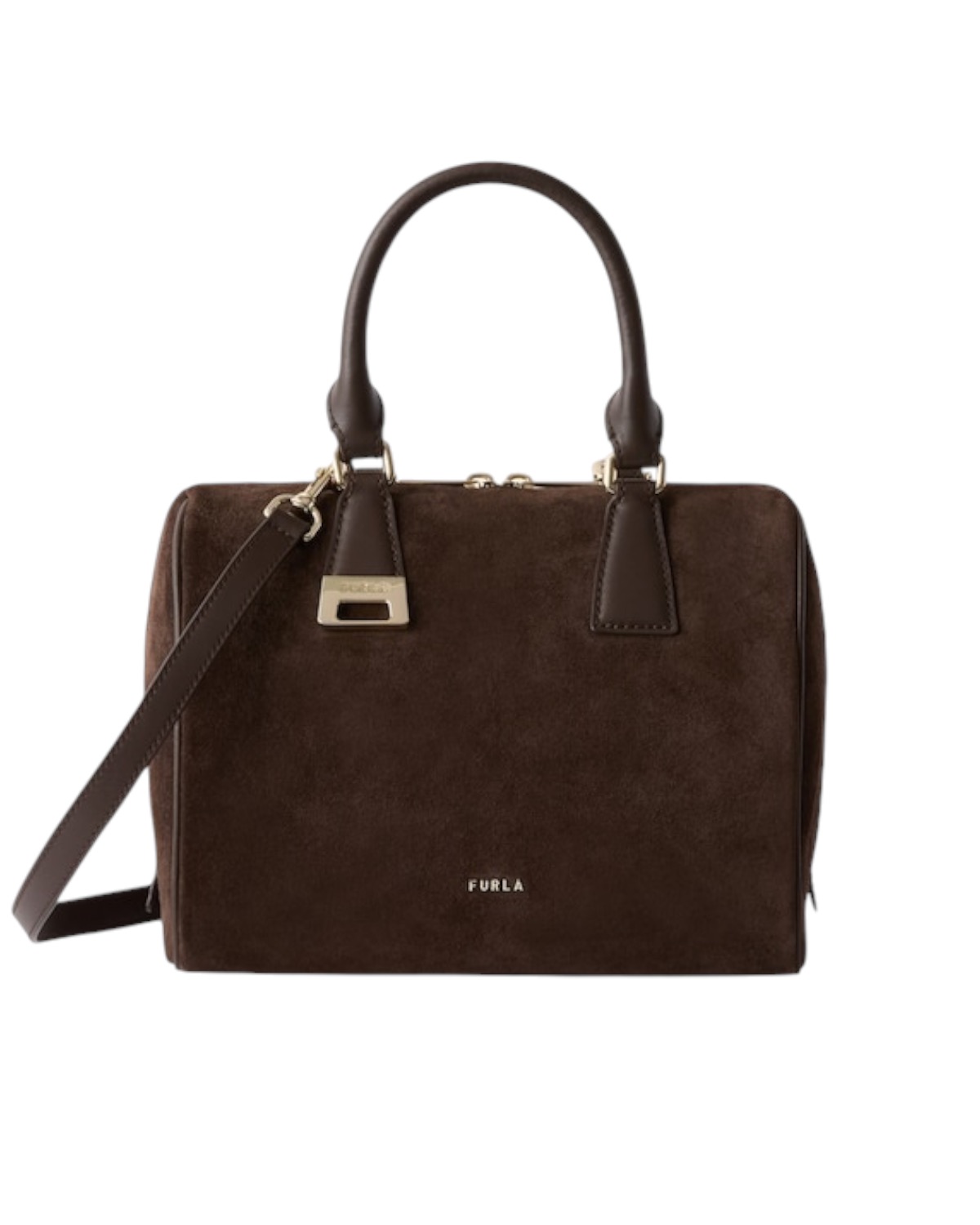 FURLA Olivia M Boston Bag WB02148-BX4018-3244S Toni Cioccolato