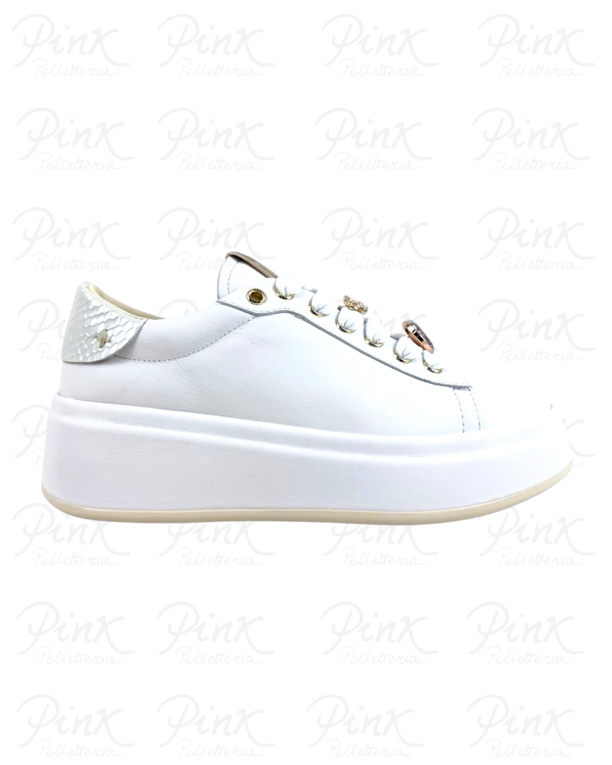 GIO+ Oliva Sneaker Woman Combi OLIVA06A White